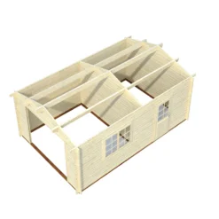 Garage Palmako Roger 19,0 m2 med Takskjutport