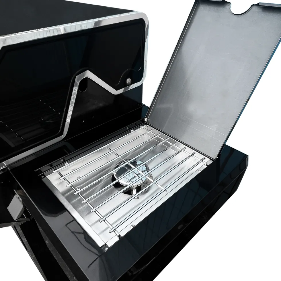 Gasolgrill Kobe Premium 4+1 Svart