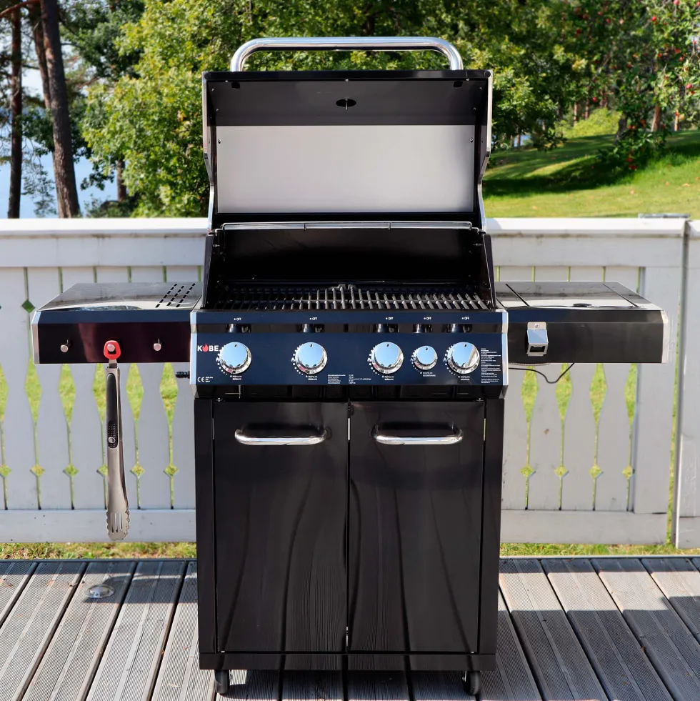 Gasolgrill Kobe Premium 4+1 Svart