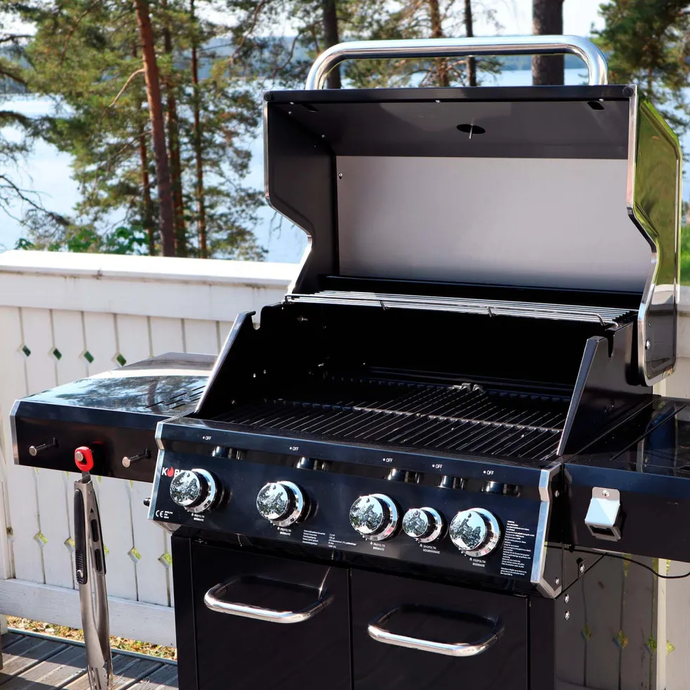 Gasolgrill Kobe Premium 4+1 Svart