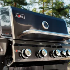 Gasolgrill Kobe Premium 4+1 Svart