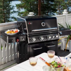 Gasolgrill Kobe Premium 4+1 Svart