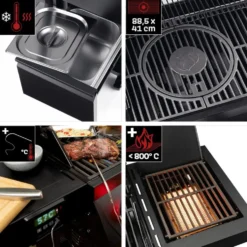 Gasolgrill Landmann Cool Black 5.2 maxX