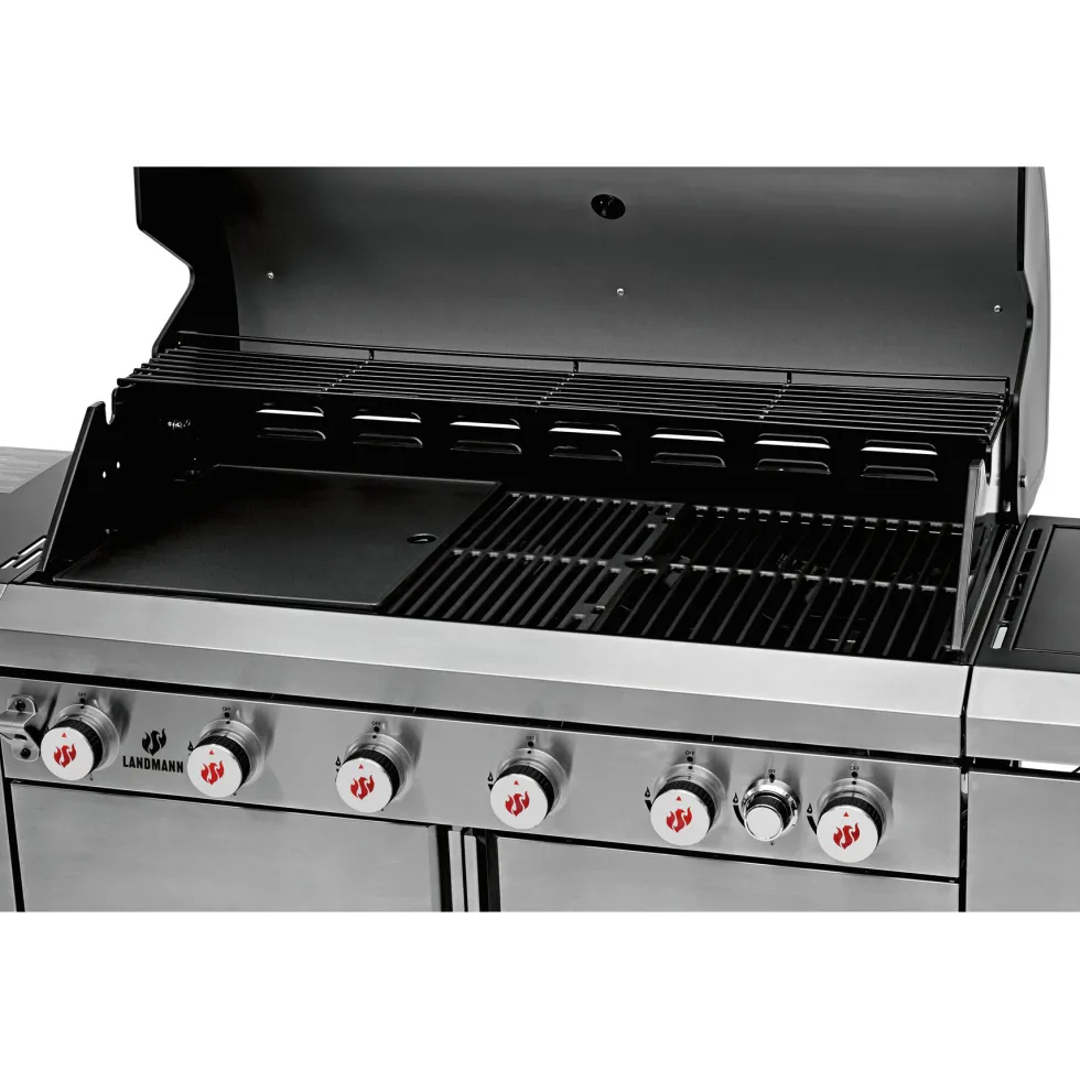 Gasolgrill Landmann Outdoor Kitchen 6.1 Stainless Steel
