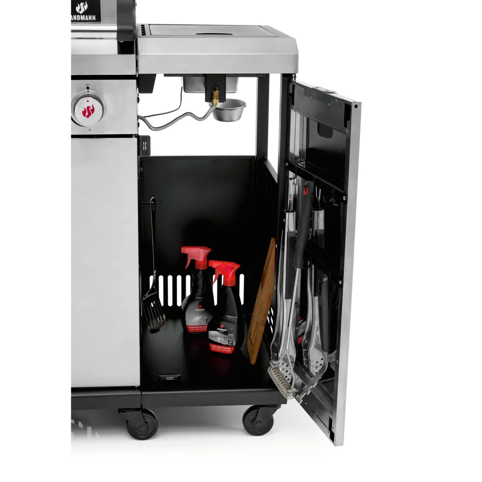 Gasolgrill Landmann Outdoor Kitchen 6.1 Stainless Steel