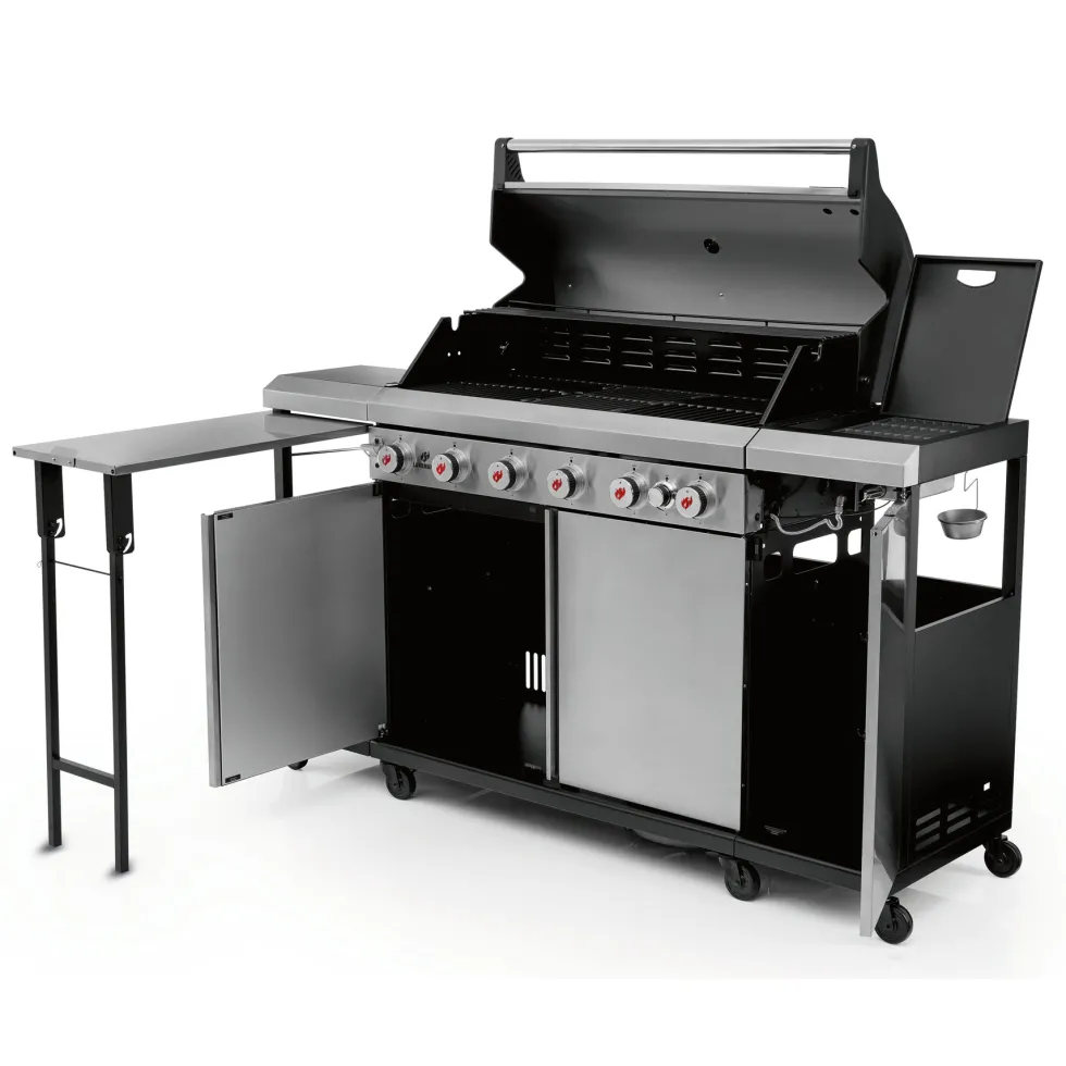 Gasolgrill Landmann Outdoor Kitchen 6.1 Stainless Steel