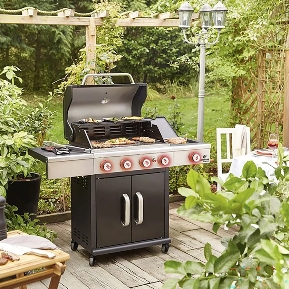 Gasolgrill Landmann Triton 4.1 maxX Svart 12968