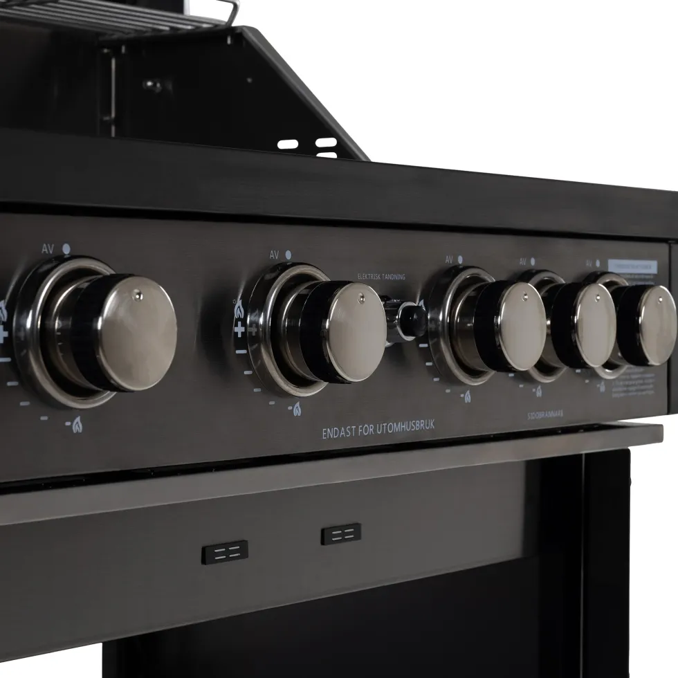 Gasolgrill Metalcraft Nashville Blackline