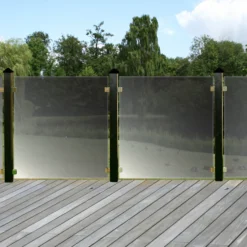 Glasstaket HORTUS Rökfärgat