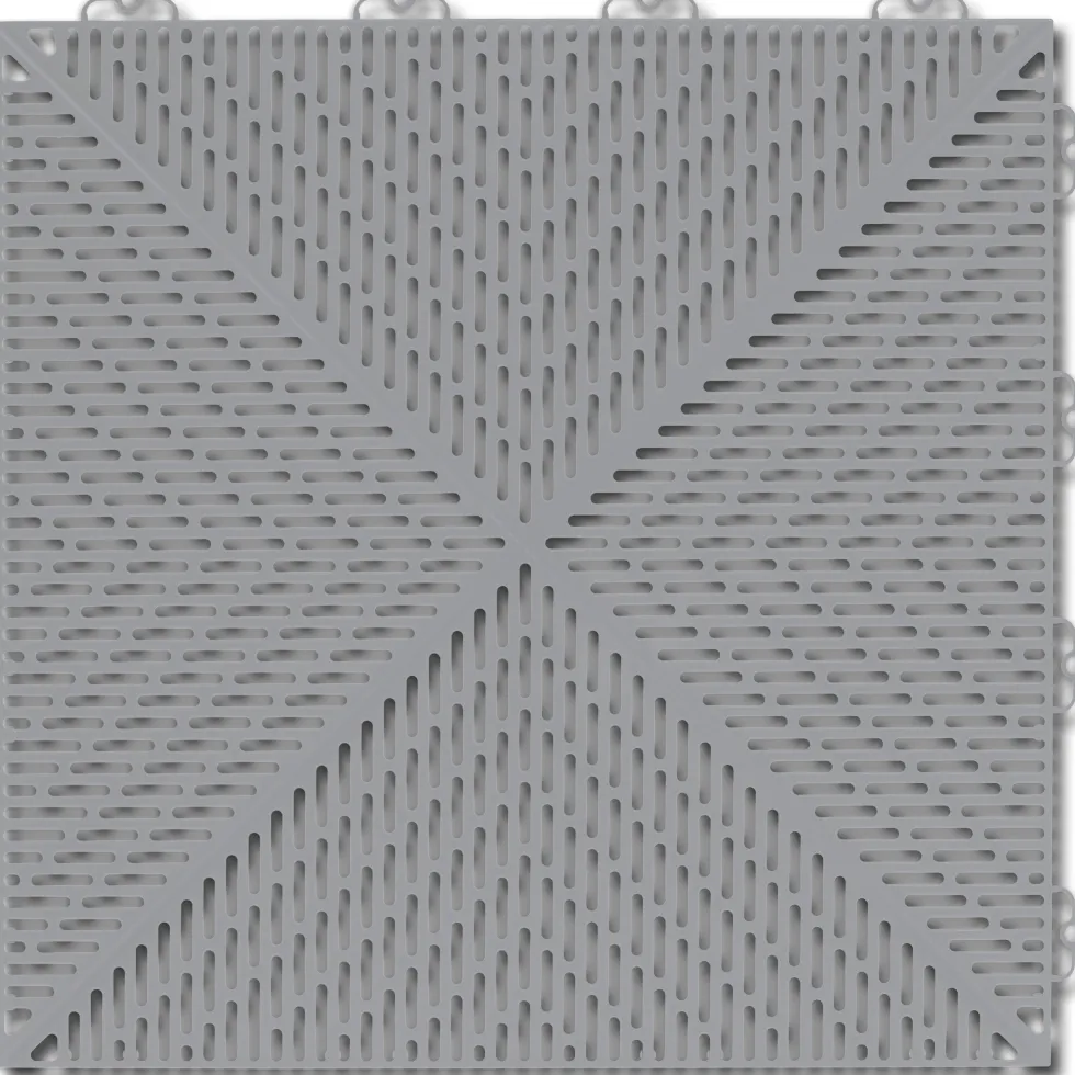 Golvplatta Bergo Unique Stone Grey Golvtrall i Plast