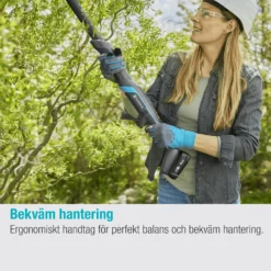 Grensax Gardena EasyCut Batteri P4A utan Batteri och Laddare