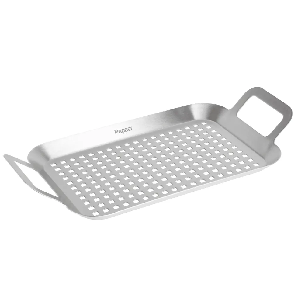 Grillbricka Pepper Stainless Steel 35x19x5 cm