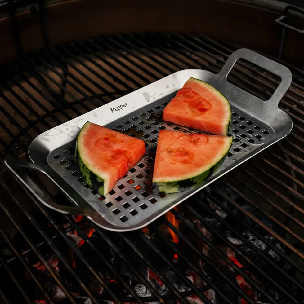 Grillbricka Pepper Stainless Steel 35x19x5 cm