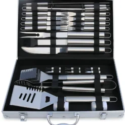 Grillverktyg Metalcraft BBQ Set i Rostfritt Stål 26 Delar