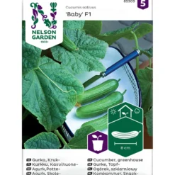 Grönsaksfröer Nelson Garden Baby F1 - Krukgurka, Fröer Grönsaker