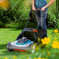 Gräsklippare Gardena Accu 380 Li Med Batteri