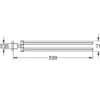 Handduksstång Grohe Atrio 40308Borstad Grafit