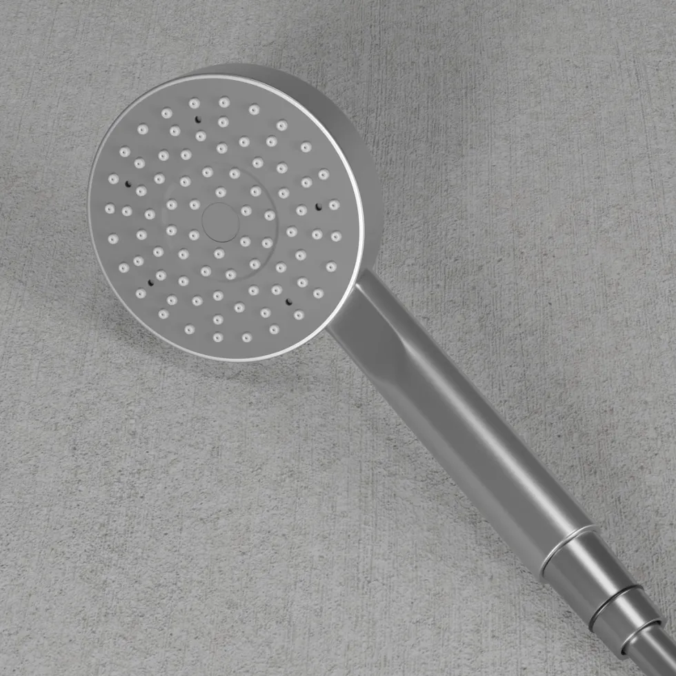 Handdusch Scandtap Steel Pleasure Rund exkl. Slang