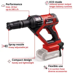 Högtryckstvätt Einhell Hypresso 18/24-1