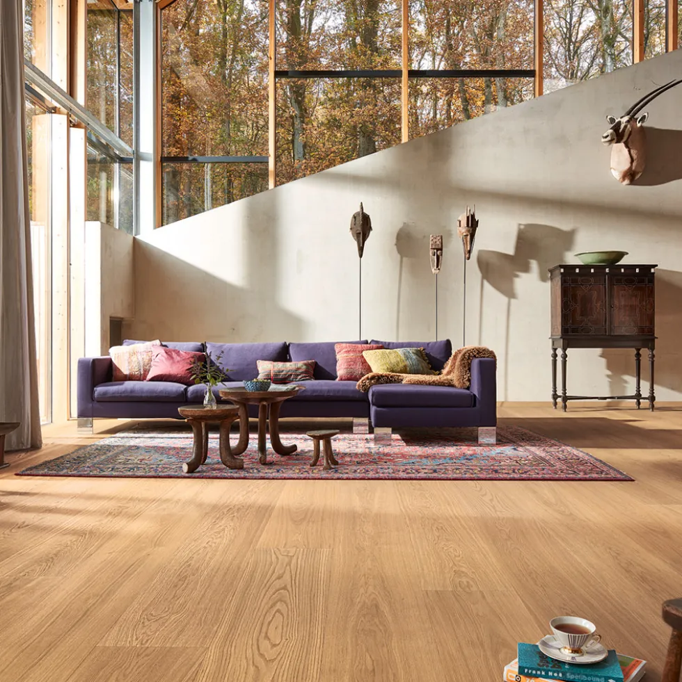 Härdat Trägolv Meister Linruda HD 400 Natural Pure Oak 8906