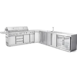 Hörnmodul Myoutdoorkitchen Classic Line Stainless 304SS 90° Large