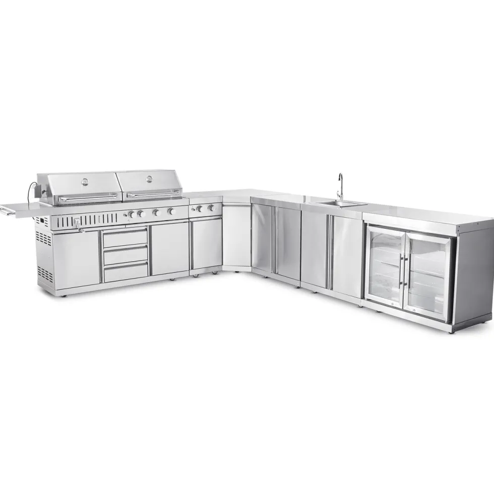 Hörnmodul Myoutdoorkitchen Classic Line Stainless 304SS 90° Large