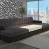 Hörnsoffa Scandinavian Choice Ventolia Bäddsoffa med dubbeldivan U-Formad
