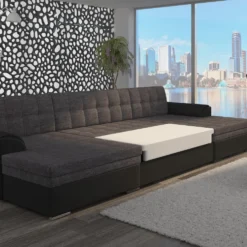 Hörnsoffa Scandinavian Choice Ventolia Bäddsoffa med dubbeldivan U-Formad