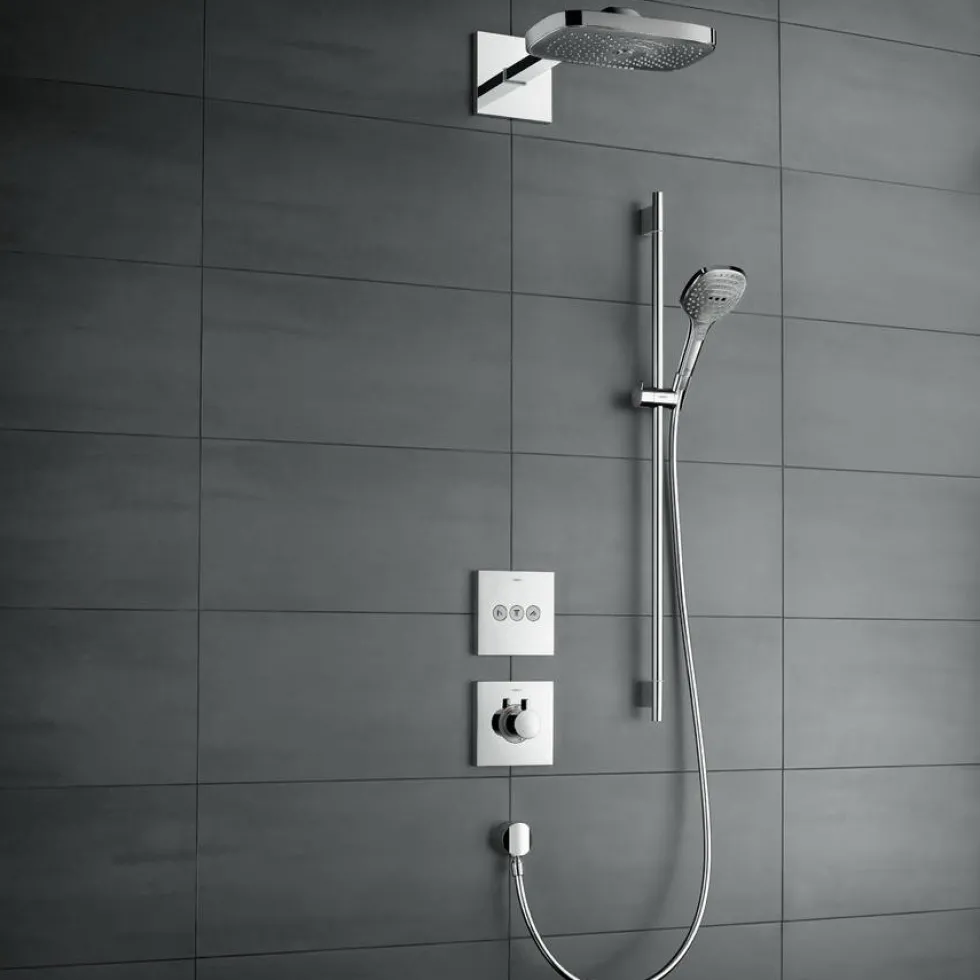 Huvuddusch Hansgrohe Raindance Select E300 3jetVit/Krom