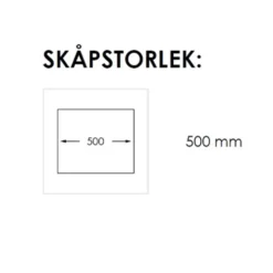 Infälld Diskho Nordic Tech Zirkon 400 Rostfri Enkel med Korgventil & Vattenlås