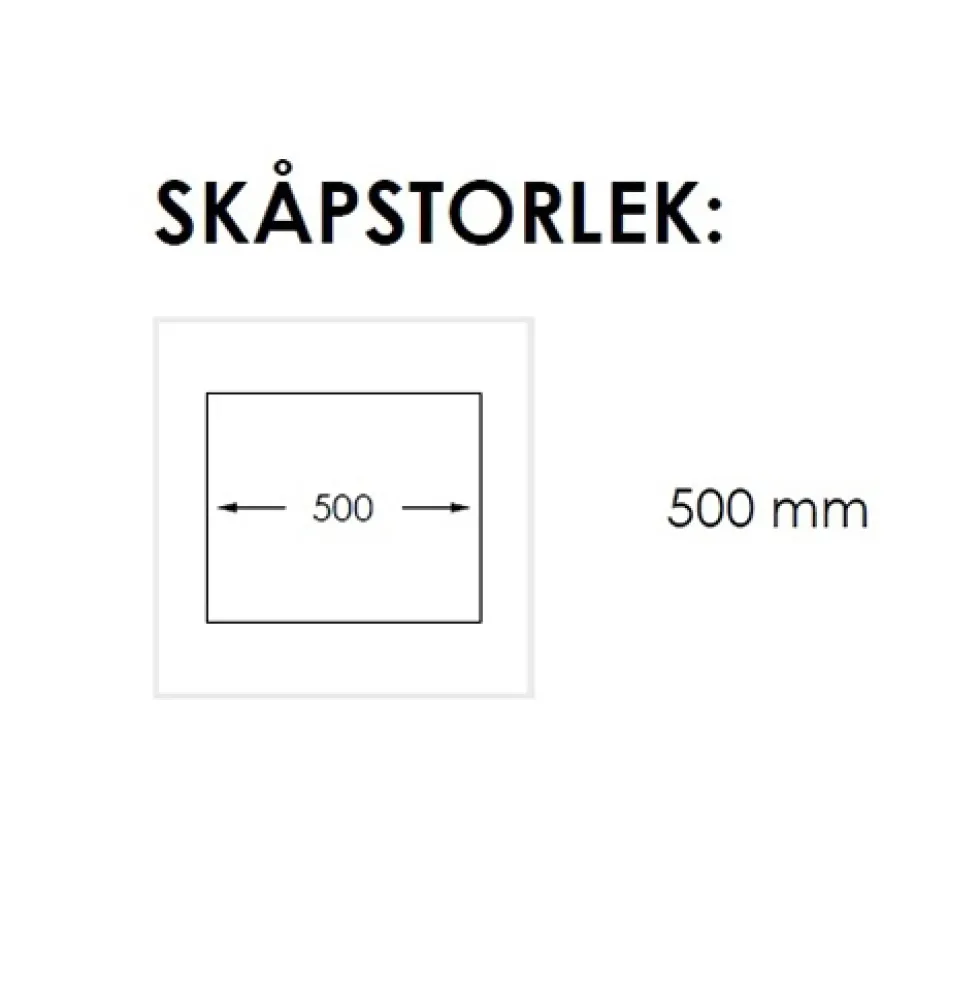 Infälld Diskho Nordic Tech Zirkon 400 Rostfri Enkel med Korgventil & Vattenlås