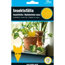 Insektsfälla Silverline Krukväxt Limfjäril 12-pack