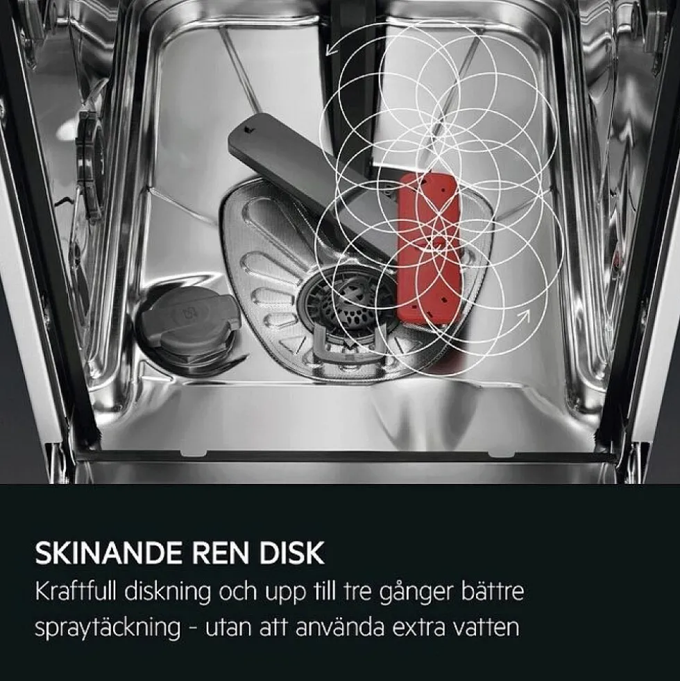 Integrerad Diskmaskin AEG FEE73716PM Helintegrerad - Optimal Rengöring och Torkning