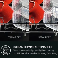 Integrerad Diskmaskin AEG FEE73716PM Helintegrerad - Optimal Rengöring och Torkning