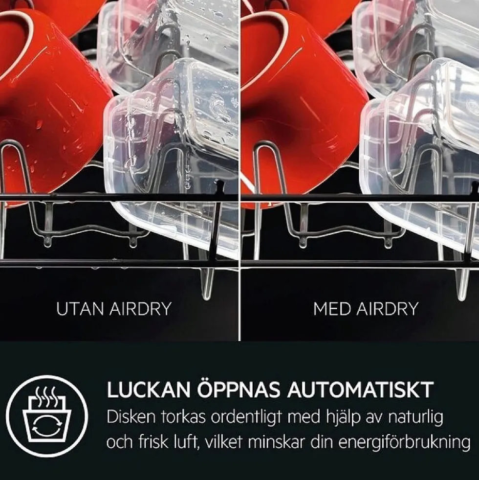 Integrerad Diskmaskin AEG FEE73716PM Helintegrerad - Optimal Rengöring och Torkning