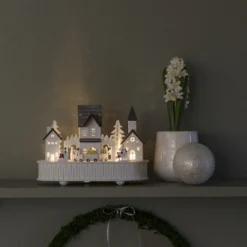 Julby Gnosjö Konstsmide Hus/Kyrka Trä 5 LED