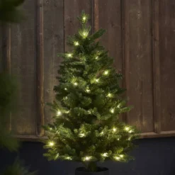 Julgran Star Trading Byske Plastgran 90 cm med LED 50 Ljus