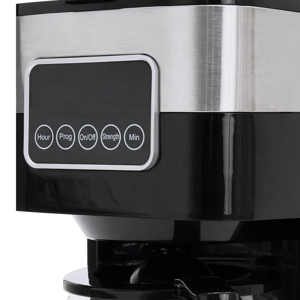 Kaffebryggare Champion Digital 12-koppar 1,5L KB400 Rostfri