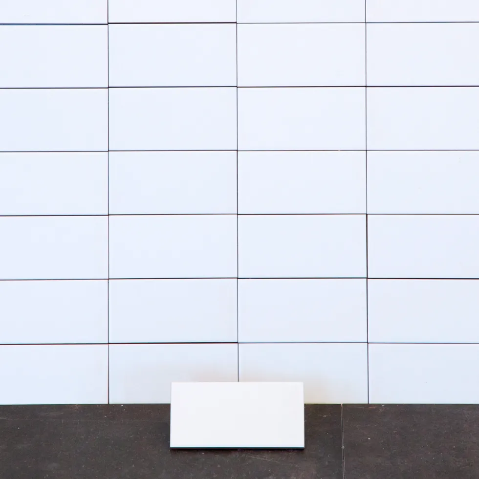 Kakel Arredo Color Blanco Liso Mate Vit 7,5x15 cm