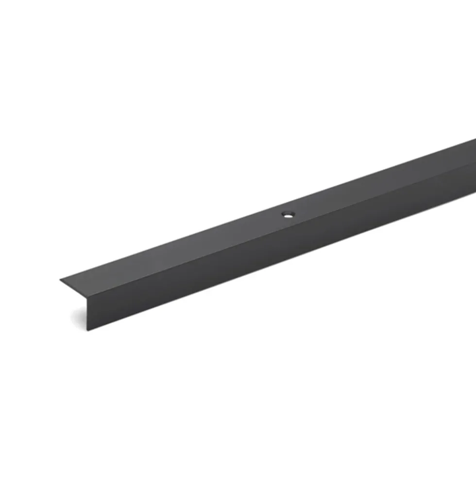 Kantlist Habo A26 Mattsvart 20x25 mm