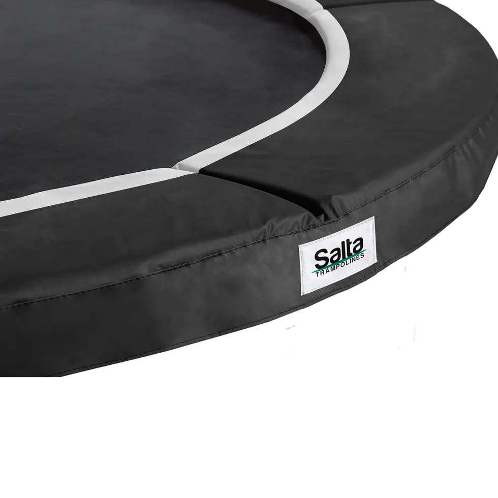 Kantskydd Salta Till Premium Black Edition Studsmatta Ø396 cm Svart