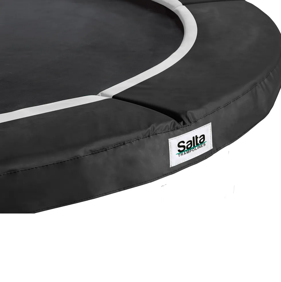 Kantskydd Salta Till Premium Black Edition Studsmatta Ø396 cm Svart