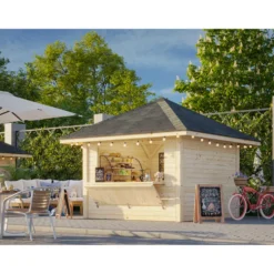 Kiosk Palmako Bianca 8,3 m2 Set 104