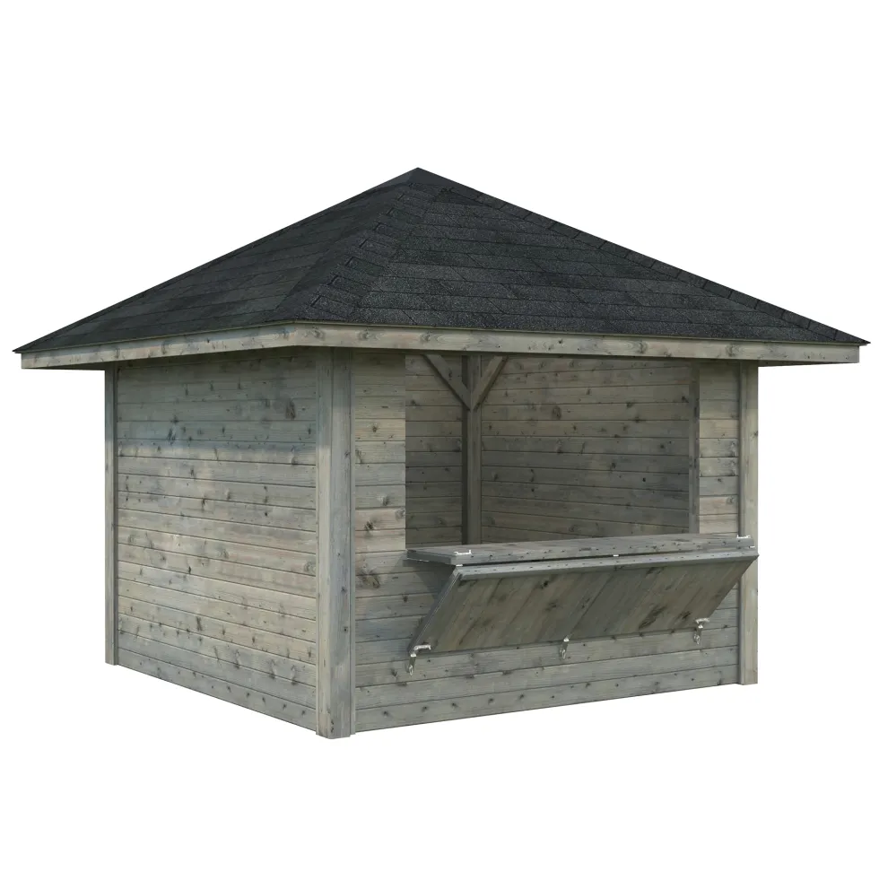 Kiosk Palmako Bianca 8,3 m2 Set 104