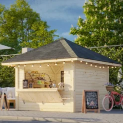 Kiosk Palmako Bianca 8,3 m2 Set 104