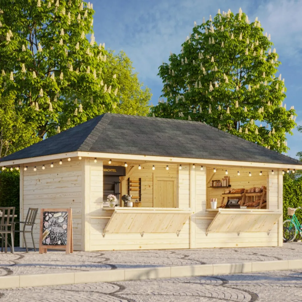 Kiosk Palmako Bianca 16,6 m2 Set 111