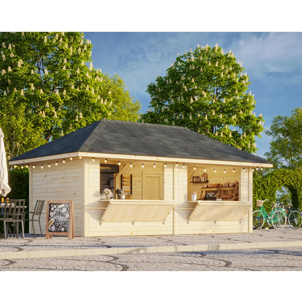 Kiosk Palmako Bianca 16,6 m2 Set 111