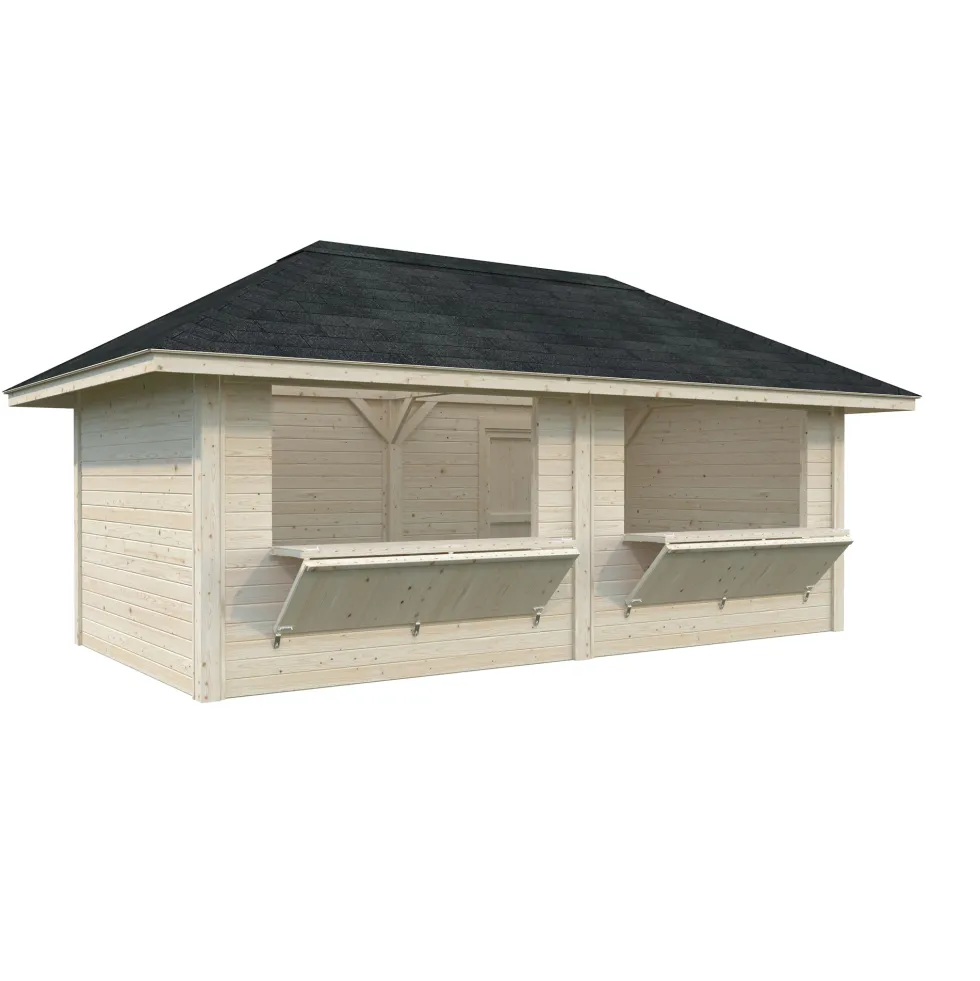 Kiosk Palmako Bianca 16,6 m2 Set 111