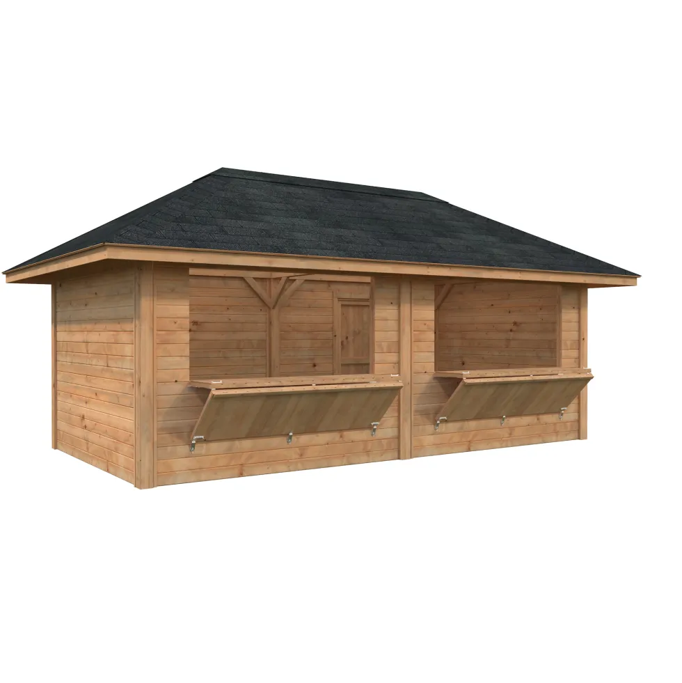 Kiosk Palmako Bianca 16,6 m2 Set 111
