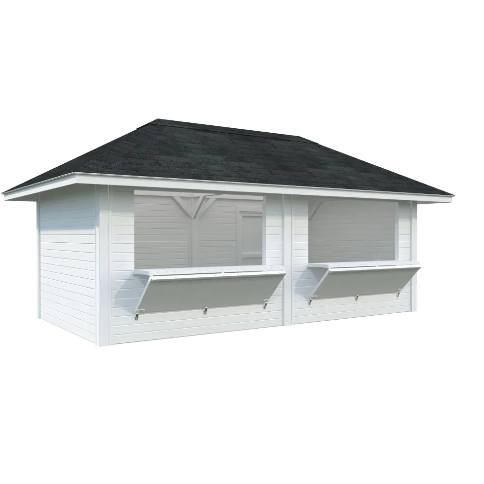 Kiosk Palmako Bianca 16,6 m2 Set 111